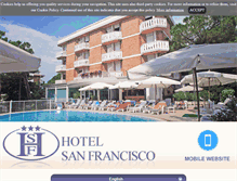 Tablet Screenshot of hotelsanfrancisco.it